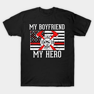 my boyfriend my hero T-Shirt